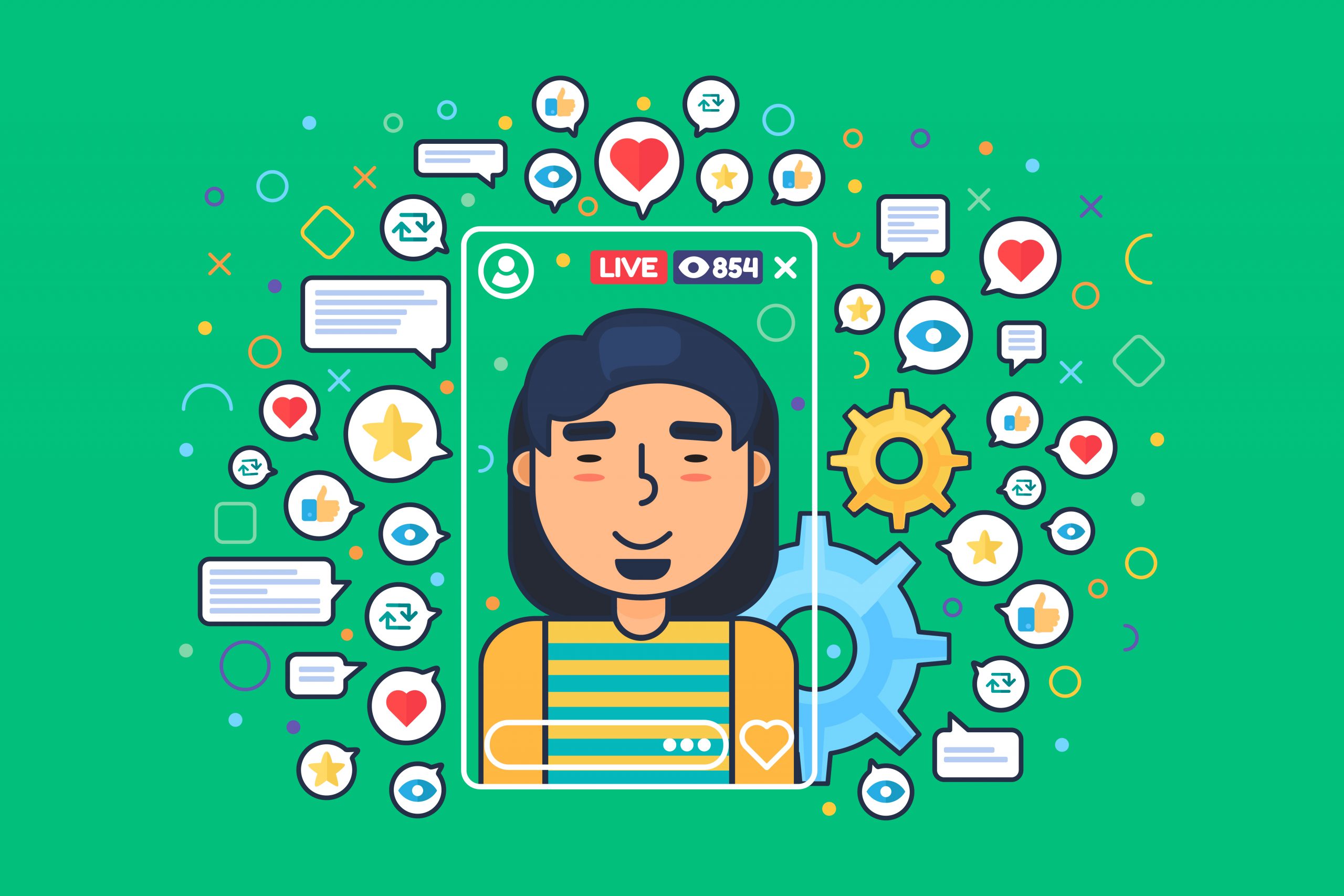 Webshop streamer
